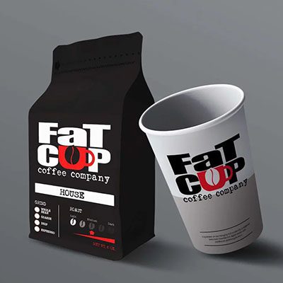 Fat Cup Coffee product mockups