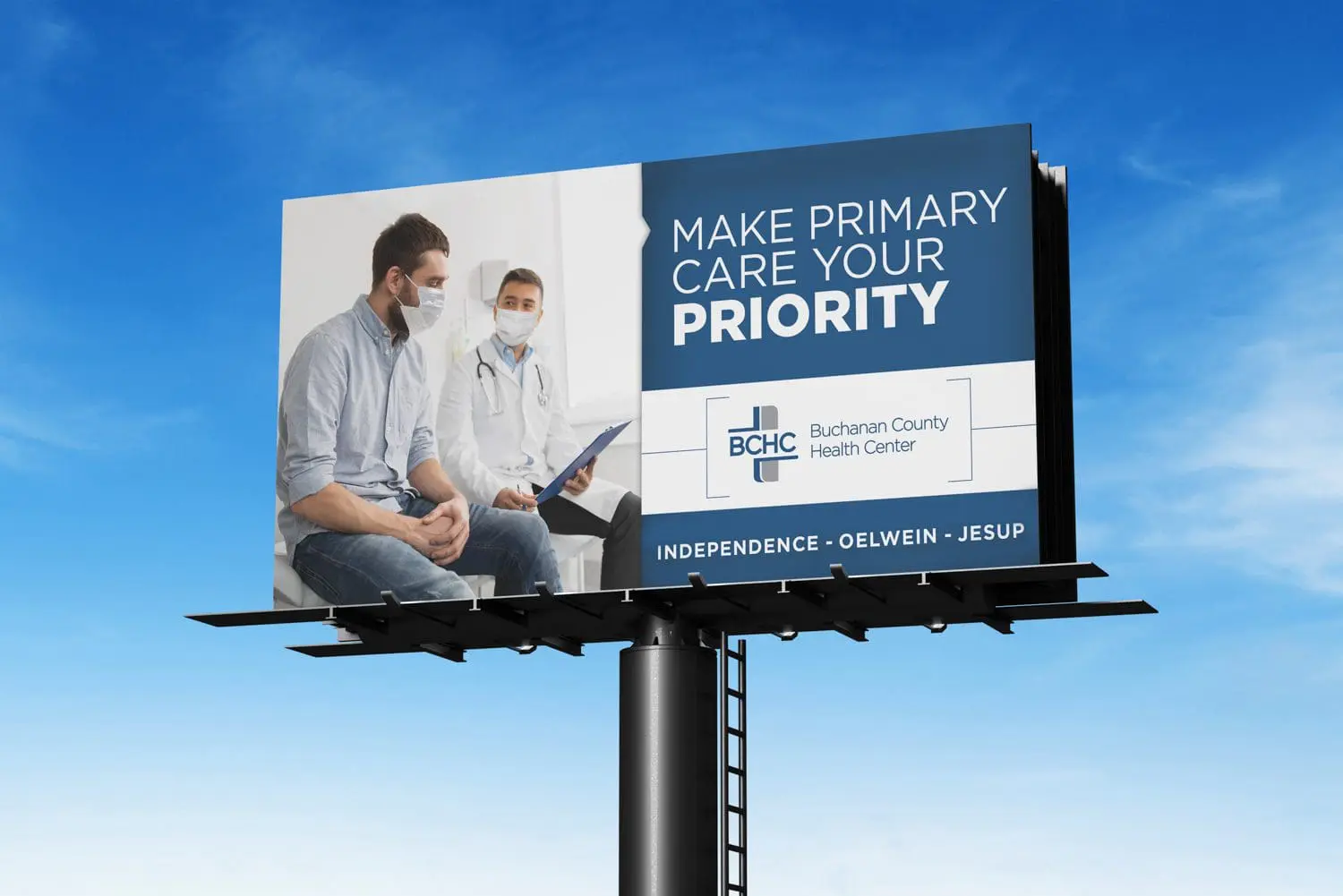 Buchanan County Health Center billboard