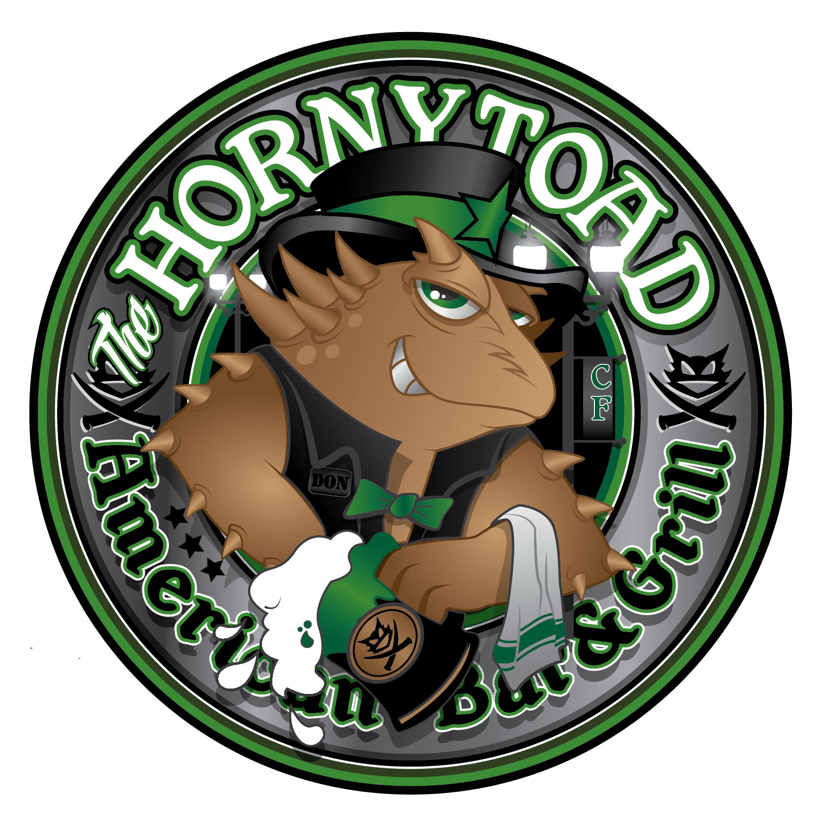 The Horny Toad logo