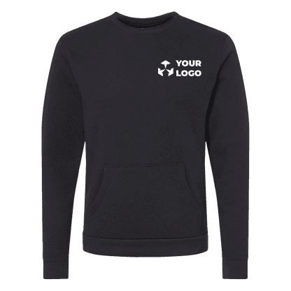 black crew neck