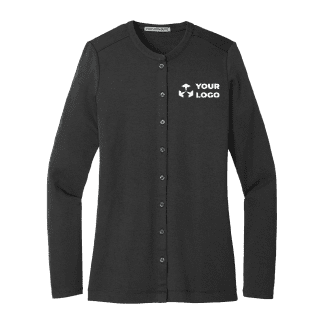 black button up cardigan