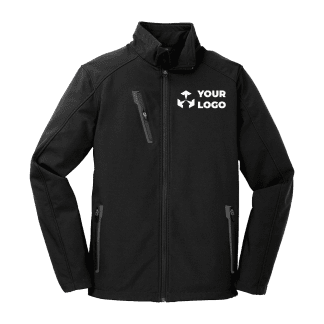 black zip up jacket