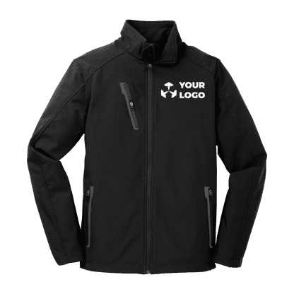 black zip up jacket