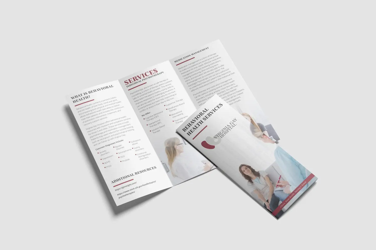 Virginia Gay Hospital brochure