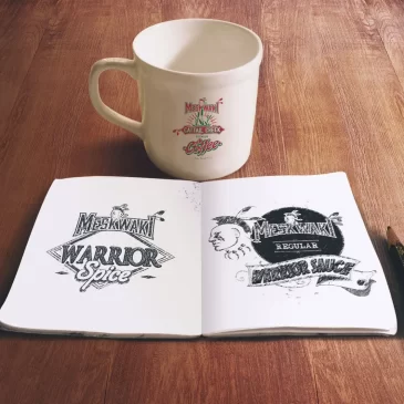 Meskwaki product mockups