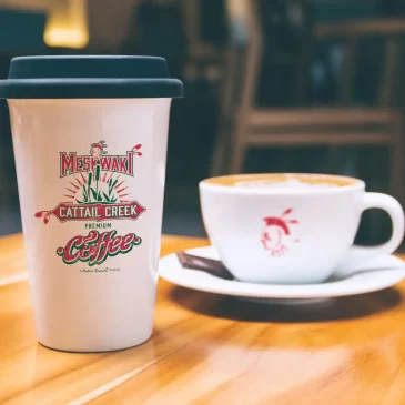 Meskwaki coffee mockup